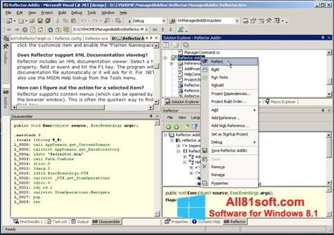 Screenshot Reflector Windows 8.1