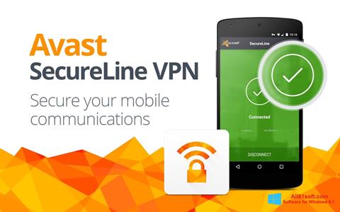 Screenshot Avast SecureLine VPN Windows 8.1